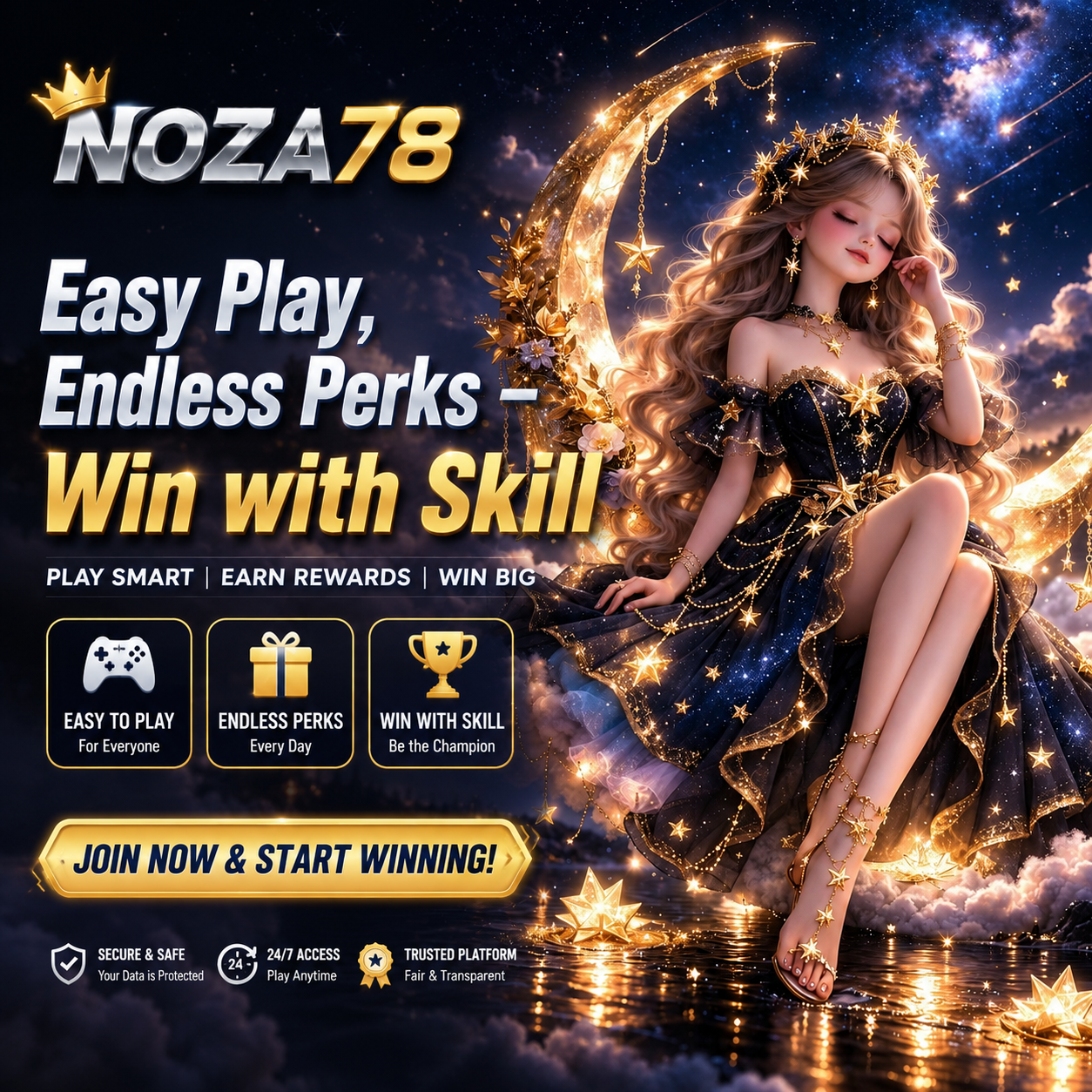 NOZA78: Easy Play, Endless Perks – Win with Skill